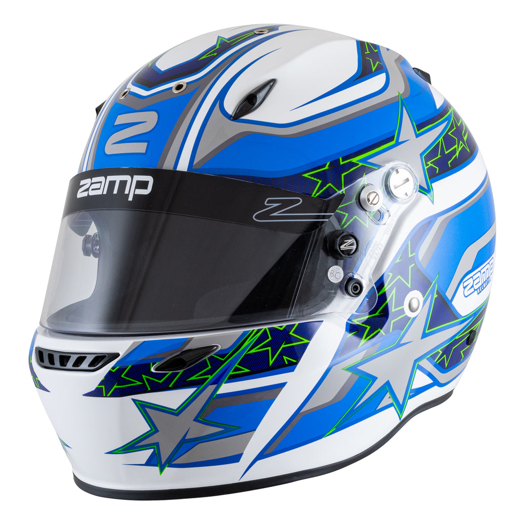 Zamp Graphic Helmet ZR-72 SA2020/FIA8859-2015 Z-24 Anti-Fog Clear Shield