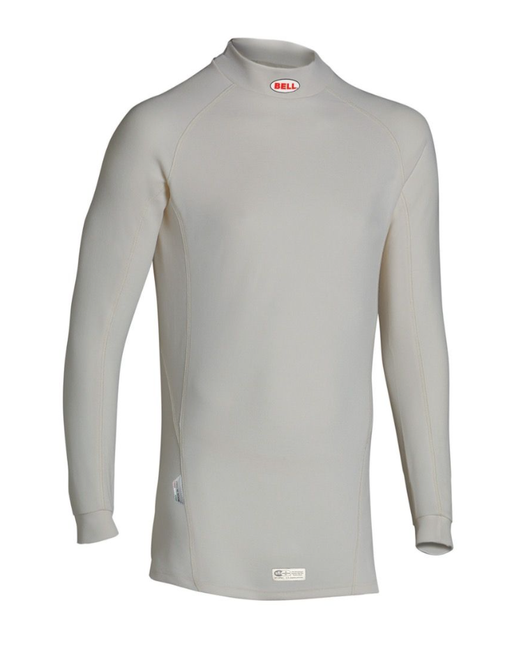 Bell Pro-TX Underwear Top White Medium Sfi 3.3/5