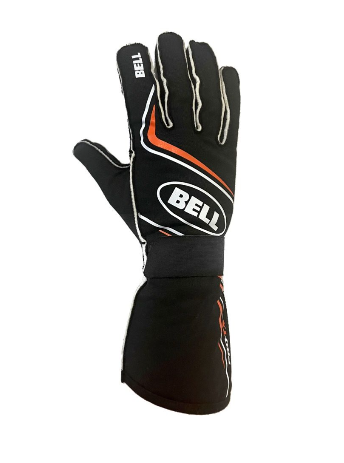 Bell Pro-TX Glove Black/Orange Large Sfi 3.3/5