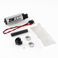 Load image into Gallery viewer, DeatschWerks 94+ Nissan 240sx/Silvia S14/S15 DW300 340 LPH In-Tank Fuel Pump w/ Install Kit
