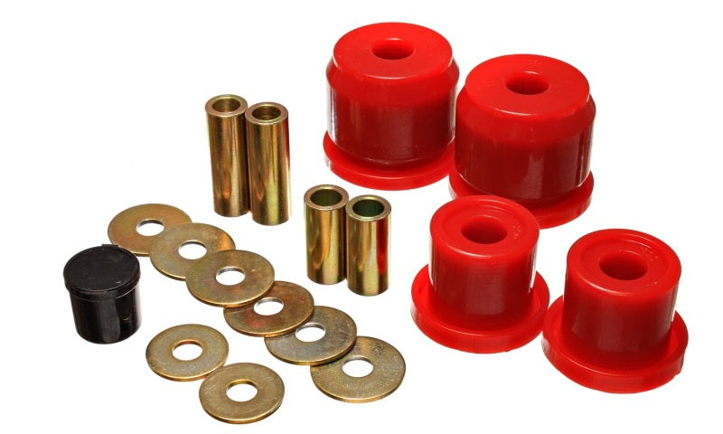 Energy Suspension 00-09 Honda S2000 Red Rear Differential Carrier Bushing Set