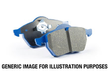 Load image into Gallery viewer, EBC 09-12 Porsche Boxster (Cast Iron Rotors only) 2.9 Bluestuff Rear Brake Pads