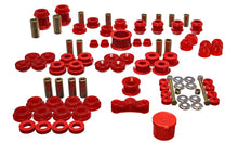 Load image into Gallery viewer, Energy Suspension 94-01 Acura Integra (except Type R) Red Hyper-Flex Master Bushing Set
