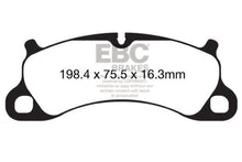 Load image into Gallery viewer, EBC 12-15 Porsche 911 (991) (Cast Iron Rotor only) 3.8 Carrera S Redstuff Front Brake Pads