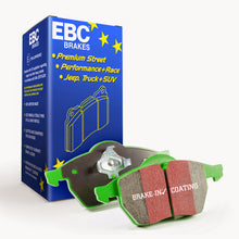 Load image into Gallery viewer, EBC 2016+ Fiat 124 Spider 1.4L Turbo Greenstuff Front Brake Pads
