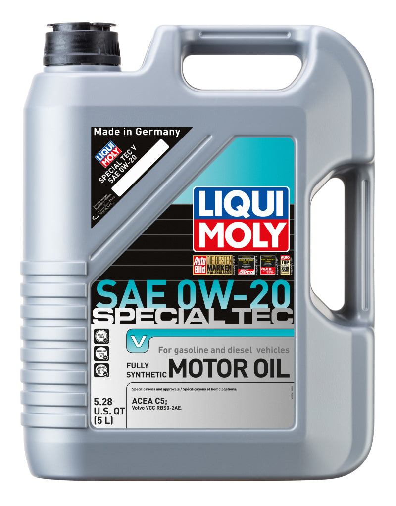 LIQUI MOLY 5L Special Tec V Motor Oil 0W20