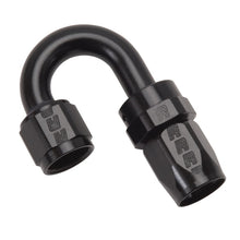Load image into Gallery viewer, Russell Performance -8 AN Black 180 Degree Full Flow Swivel Hose End