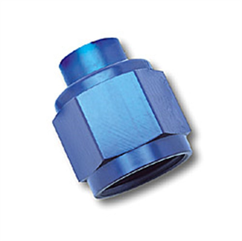Russell Performance -6 AN Flare Cap (Blue)