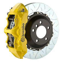 Load image into Gallery viewer, Brembo 05-13 Corvette Front GT BBK 6 Piston Cast 355x32 2pc Rotor Slotted Type3- Yellow