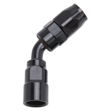 Load image into Gallery viewer, Russell Performance -8 AN Black 45 Degree Full Flow Hose End