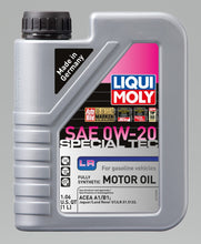 Load image into Gallery viewer, LIQUI MOLY 1L Special Tec LR Motor Oil 0W20