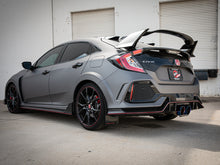 Load image into Gallery viewer, aFe Takeda 2.5in 304SS Axle-Back Exhaust System 17-19 Honda Civic Type R L4-2.0L (t) - BL Flame Tip
