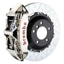 Load image into Gallery viewer, Brembo 06-08 997.1 (Excl. PCCB) Front GTR BBK 6 Pist Billet 355x32 2pc Rotor Slotted Type3- Nickel