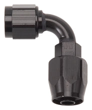 Load image into Gallery viewer, Russell Performance -12 AN Black 90 Degree Full Flow Hose End