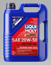 Load image into Gallery viewer, LIQUI MOLY 5L Touring High Tech Motor Oil 20W50
